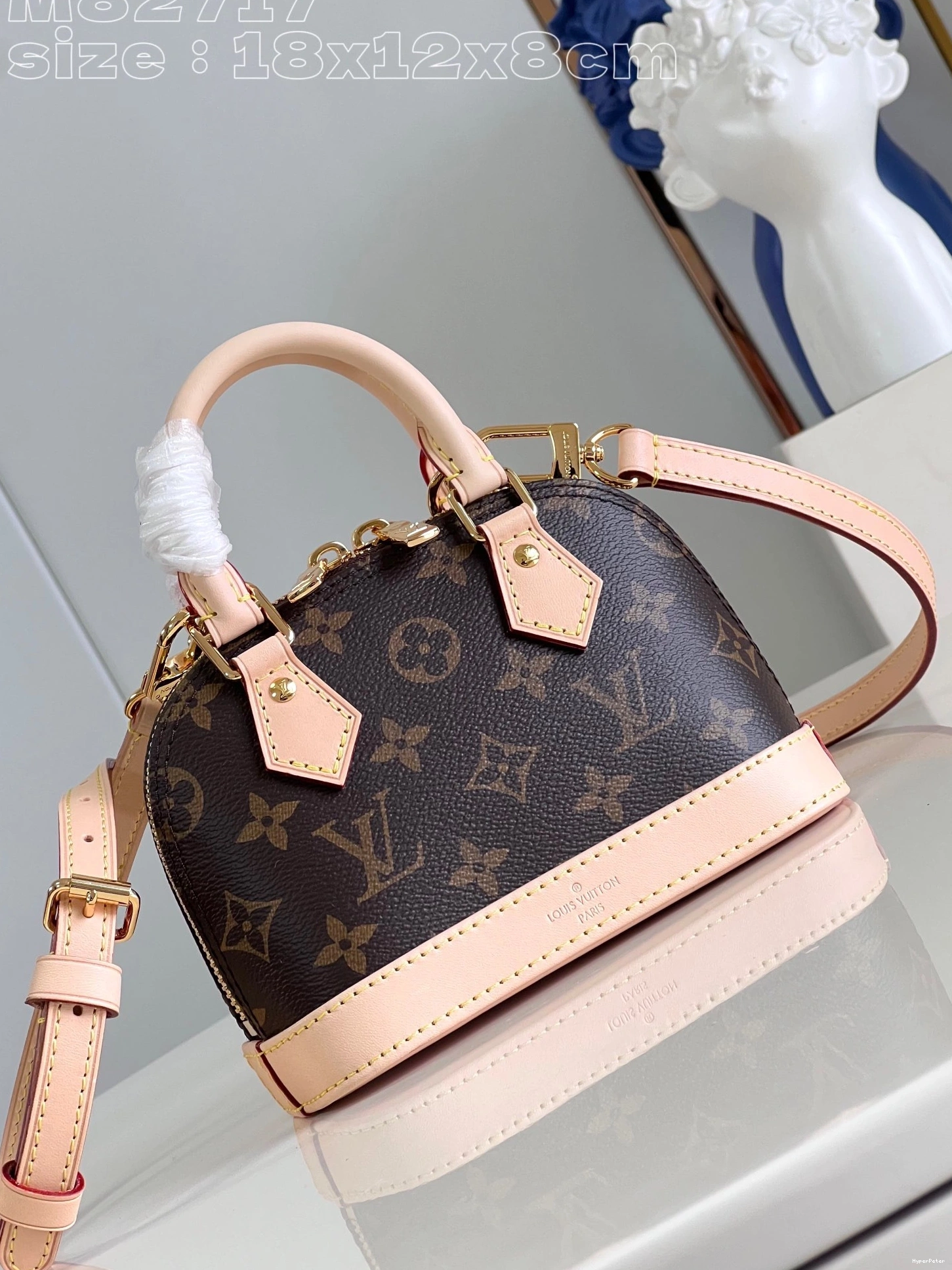 VUITTON Alma Nano LOUIS 0712